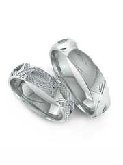 Обручальные кольца из Белое золото, Желтое золото от Ювелирный салон Эталон 2