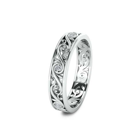 Обручальные кольца из Желтое золото, Белое золото, Платина от Ювелирный салон Эталон 4