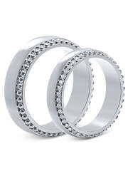 Обручальные кольца из Белое золото, Платина от Ювелирный салон Эталон 1