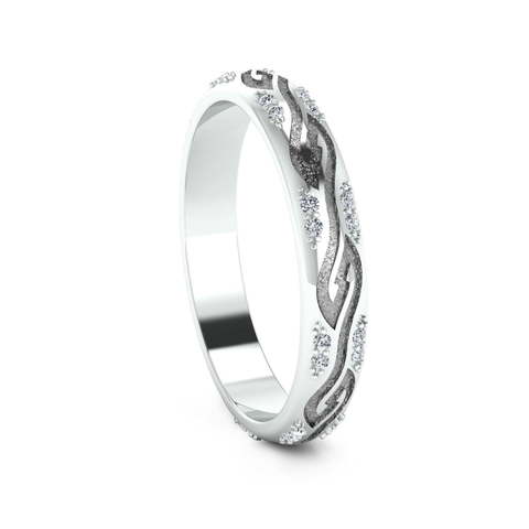 Обручальные кольца из Желтое золото, Белое золото, Платина от Ювелирный салон Эталон 3