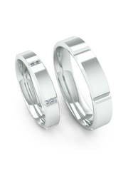 Обручальные кольца из Белое золото, Желтое золото, Платина от Ювелирный салон Эталон 1