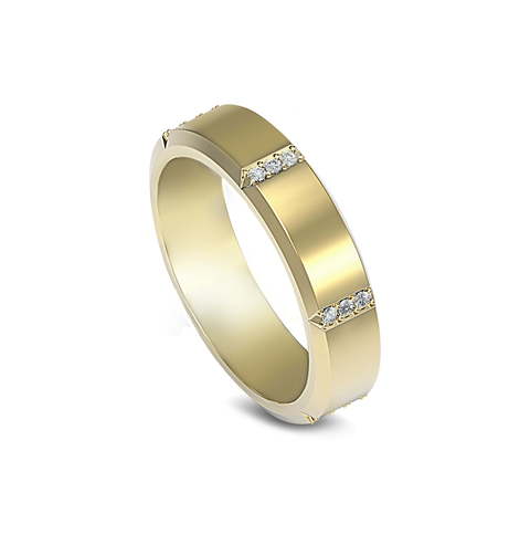 Обручальные кольца из Желтое золото, Белое золото, Платина от Ювелирный салон Эталон 2