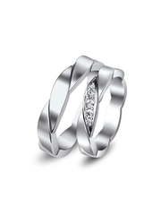 Обручальные кольца из Белое золото, Желтое золото, Платина от Ювелирный салон Эталон 2