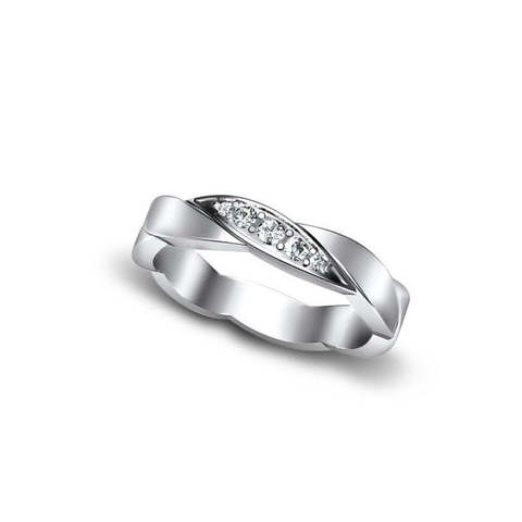 Обручальные кольца из Желтое золото, Белое золото, Платина от Ювелирный салон Эталон 3