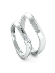 Обручальные кольца из Белое золото, Платина от Ювелирный салон Эталон 1