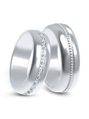 Обручальные кольца из Белое золото, Платина от Ювелирный салон Эталон 1