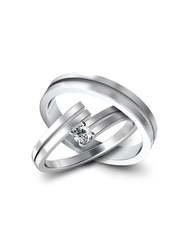 Обручальные кольца из Белое золото, Платина от Ювелирный салон Эталон 1