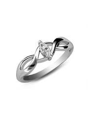 Помолвочное кольцо из Белое золото от Ювелирный салон Эталон 1