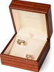 Необычное обручальное кольцо с бриллиантом AOG-obr-698 из Комбинированные от Ювелирный салон Art of glow 4