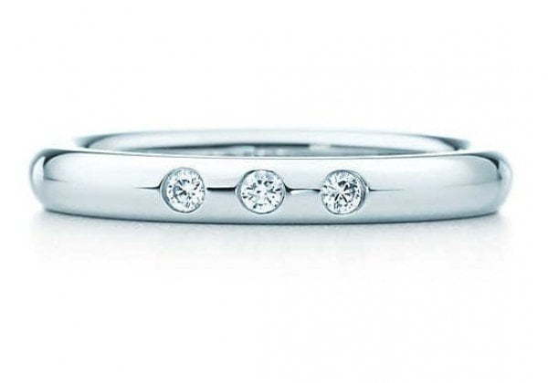 Обручальное кольцо с бриллиантами AOG-WRB-030 из Белое золото от Ювелирный салон Art of glow 1