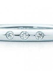 Обручальное кольцо с бриллиантами AOG-WRB-030 из Белое золото от Ювелирный салон Art of glow 1