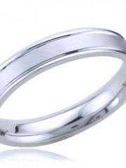 Обручальное кольцо из белого золота AOF-0083 из Белое золото от Ювелирный салон Art of glow 1