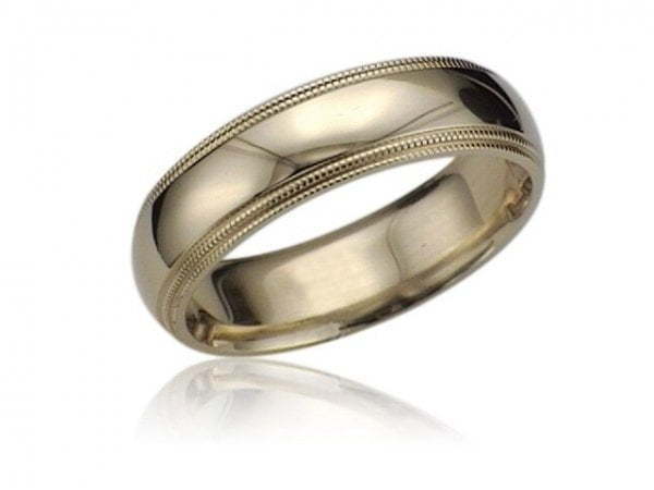 Золотые обручальные кольца AOF-0035 из Желтое золото, Розовое (красное) золото от Ювелирный салон Art of glow 2