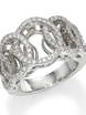Роскошное помолвочное кольцо с бриллиантами AOF-DR-0003 из Белое золото от Ювелирный салон Art of glow 1