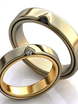 Обручальные кольца с бриллиантами AOG-obr-323 из Комбинированные от Ювелирный салон Art of glow 1