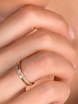 Помолвочное кольцо с бриллиантами AOG-ER-0087 из Желтое золото от Ювелирный салон Art of glow 2