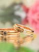 Золотые обручальные кольца с бриллиантом AOG-obr-669 из Розовое (красное) золото от Ювелирный салон Art of glow 1