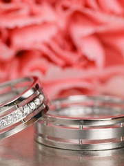 Обручальные кольца с бриллиантами R-KO-1076-1 из Белое золото от Ювелирный салон Art of glow 2