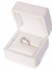 Помолвочное кольцо из белого золота с бриллиантом AOG-CER-017 из Белое золото от Ювелирный салон Art of glow 2