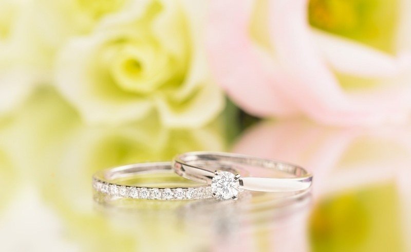 Помолвочное кольцо дорожка с бриллиантами AOG-YMR-0010 из Белое золото от Ювелирный салон Art of glow 2