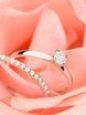 Помолвочное кольцо дорожка с бриллиантами AOG-YMR-0010 из Белое золото от Ювелирный салон Art of glow 4
