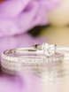 Помолвочное кольцо дорожка с бриллиантами AOG-YMR-0010 из Белое золото от Ювелирный салон Art of glow 5