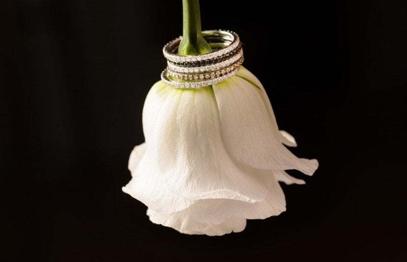 Помолвочное серебряное кольцо дорожка с фианитами AOG-YMR-0012S из Серебро от Ювелирный салон Art of glow 2