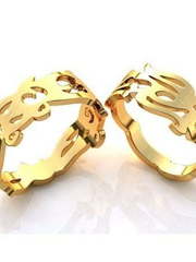 Обручальные кольца из золота R-KO-1109 из Желтое золото от Ювелирный салон Art of glow 1