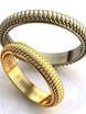 Золотые обручальные кольца AOG-obr-625 из Белое золото, Желтое золото от Ювелирный салон Art of glow 1