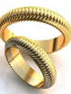 Золотые обручальные кольца AOG-obr-624 из Желтое золото от Ювелирный салон Art of glow 1
