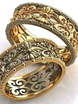 Обручальные кольца из золота AOG-obr-254 из Комбинированные от Ювелирный салон Art of glow 1