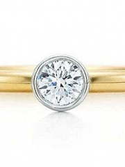 Помолвочное кольцо с бриллиантом AOG-ER-0099-1 из Желтое золото от Ювелирный салон Art of glow 1