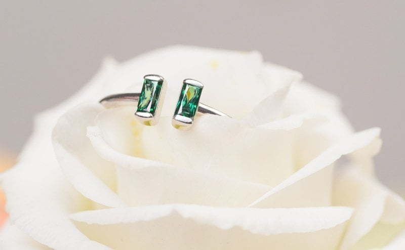 Помолвочное кольцо AOG-YMN-0038S из Серебро от Ювелирный салон Art of glow 2