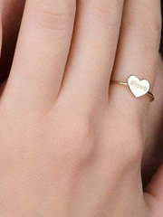 Помолвочное кольцо с монетой AOG-YMR-0037Y из Желтое золото от Ювелирный салон Art of glow 2