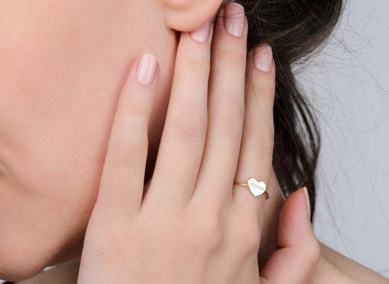 Помолвочное кольцо с монетой AOG-YMR-0037Y из Желтое золото от Ювелирный салон Art of glow 3