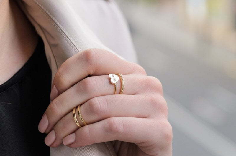 Помолвочное кольцо с монетой AOG-YMR-0037Y из Желтое золото от Ювелирный салон Art of glow 4