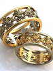 Обручальные кольца из двух видов золота AOG-obr-585 из Комбинированные от Ювелирный салон Art of glow 1