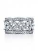 Роскошное широкое обручальное кольцо с бриллиантами AOG-WR-0027-2 из Белое золото от Ювелирный салон Art of glow 1
