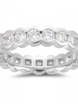 Обручальное кольцо дорожка из бриллиантов WR-0008 из Белое золото от Ювелирный салон Art of glow 1