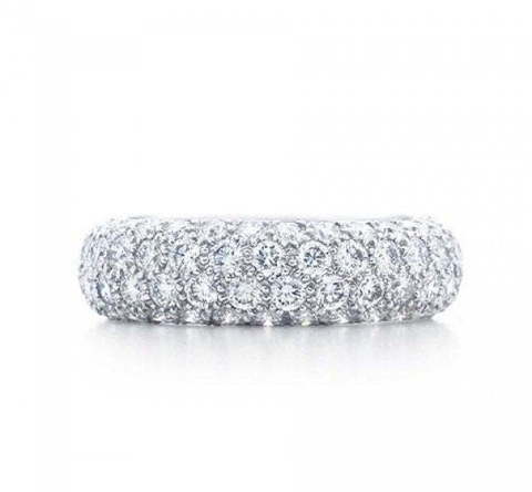 Эксклюзивное обручальное кольцо с бриллиантами AOG-WR-0026-2 из Белое золото от Ювелирный салон Art of glow 1