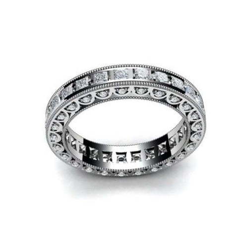 Эксклюзивное обручальное кольцо с бриллиантами R-KO-2016 из Белое золото от Ювелирный салон Art of glow 1