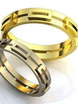 Необычные обручальные кольца AOG-obr-171 из Желтое золото от Ювелирный салон Art of glow 1