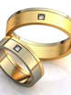 Обручальные кольца из двух видов золота AOG-obr-146 из Комбинированные от Ювелирный салон Art of glow 1