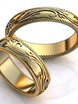 Золотые обручальные кольца AOG-obr-533 из Желтое золото от Ювелирный салон Art of glow 1