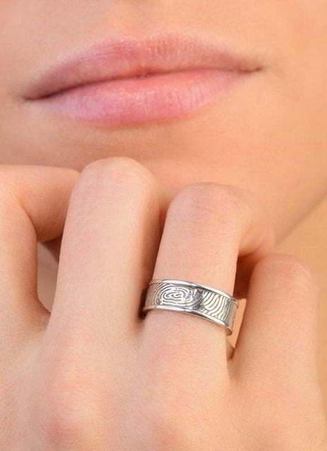 Необычные золотые обручальные кольца aog-wrb-043 из Белое золото от Ювелирный салон Art of glow 3