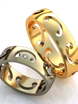 Необычные обручальные кольца AOG-obr-548 из Желтое золото от Ювелирный салон Art of glow 1