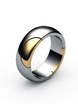 Широкое золотое обручальное кольцо R-KO-2010 из Комбинированные от Ювелирный салон Art of glow 1