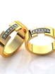 Обручальные кольца с бриллиантами R-KO-1098 из Желтое золото от Ювелирный салон Art of glow 1