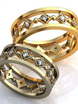 Обручальные кольца необычного дизайна AOG-obr-364 из Желтое золото от Ювелирный салон Art of glow 1