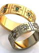 Оригинальные обручальные кольца AOG-obr-296 из Желтое золото от Ювелирный салон Art of glow 1